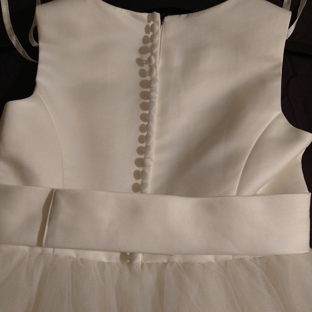 Ivory Flower girl dress